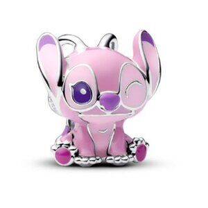 New Pandora Lilo & Stitch Angel Charm Bead
